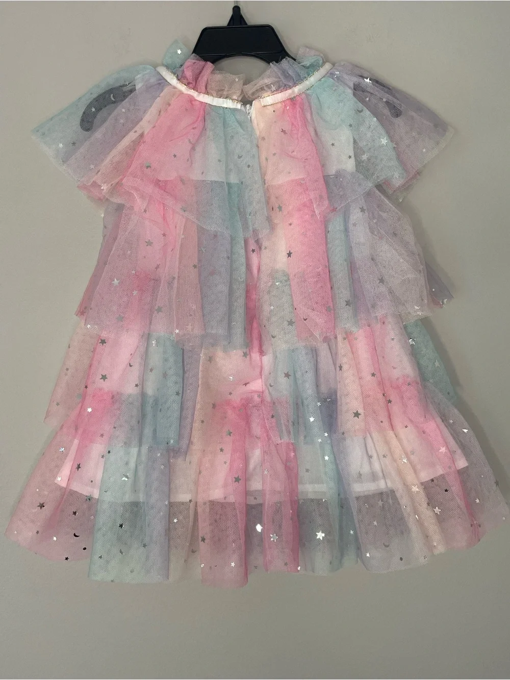Lola + The Boys Sunset Stars Tulle Dress